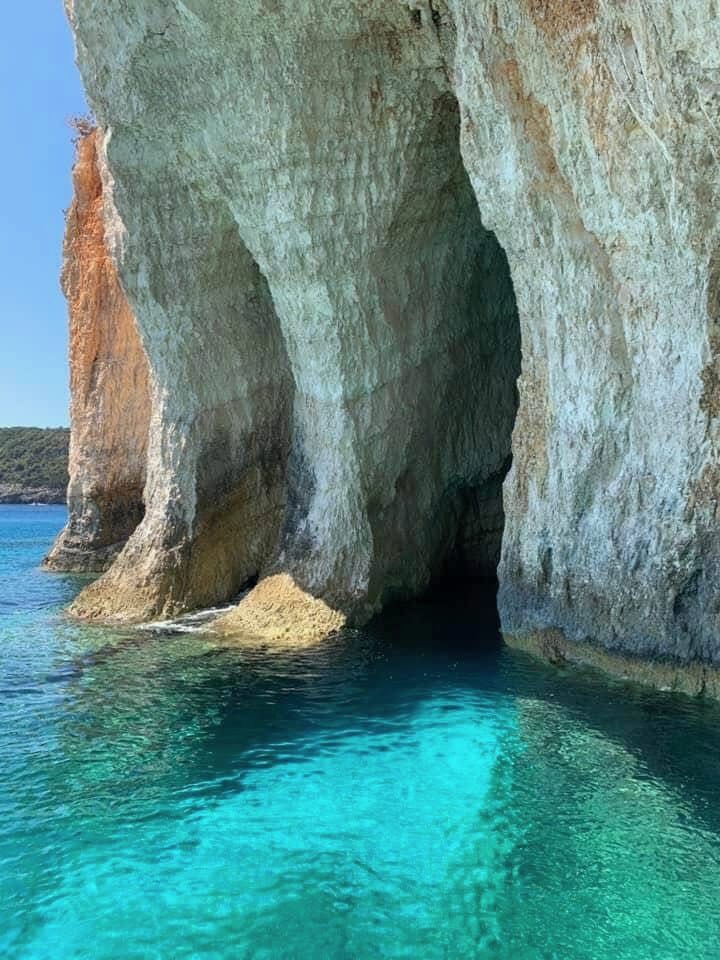 Sun loungers under the open sky at Potamitis Diving Spot
