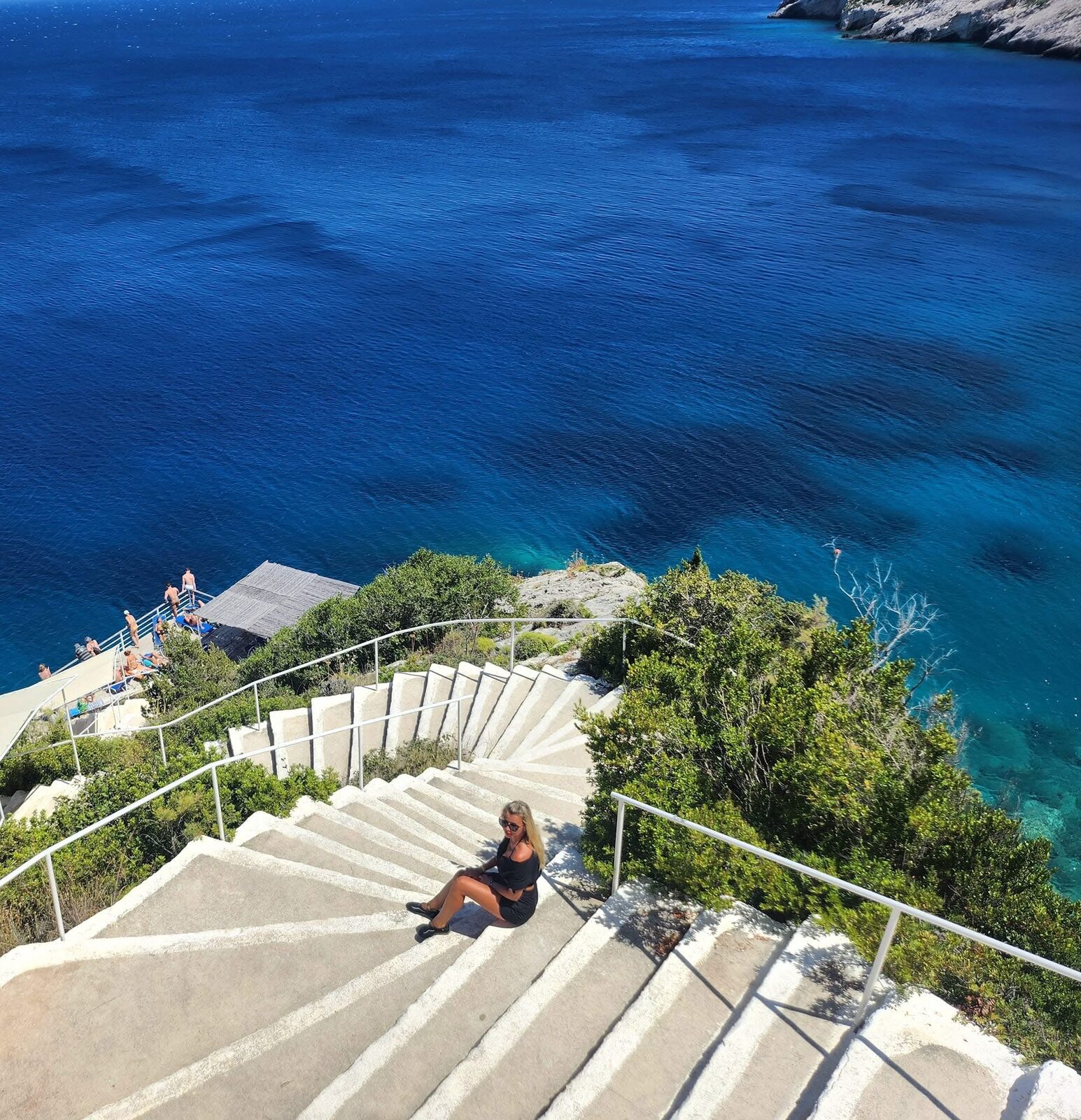 Snorkeling area on the northern coast of Zakynthos at Potamitis